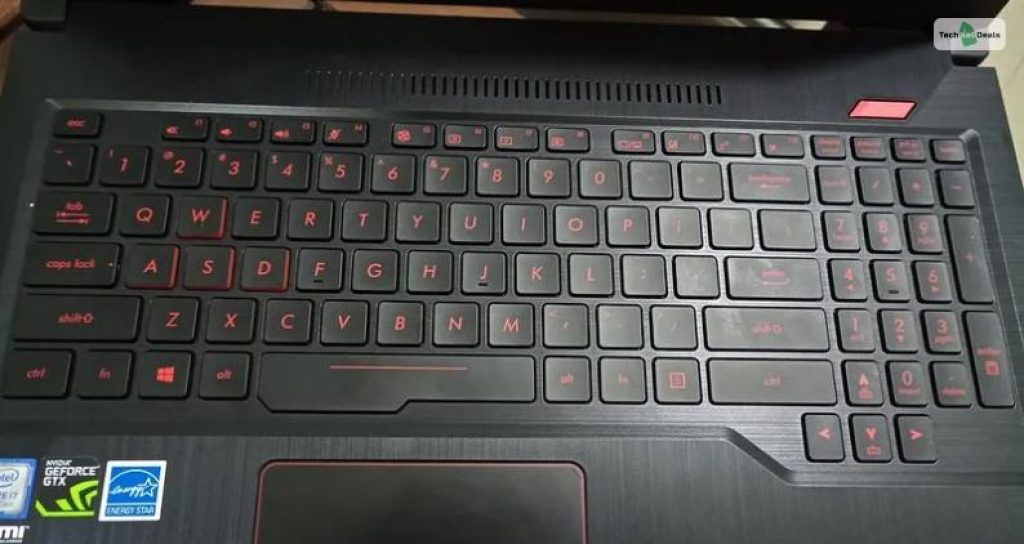 Asus ROG FX503 keyboard