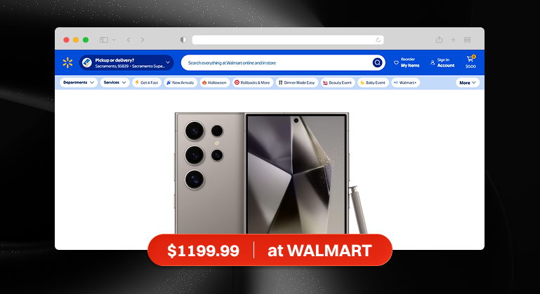 Best Galaxy S24 Ultra Deals (Walmart)