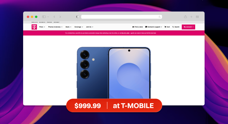 Galaxy S25 Plus Deals (T-Mobiles)