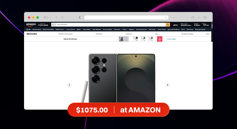 Galaxy S25 Ultra Deals (Amazon)