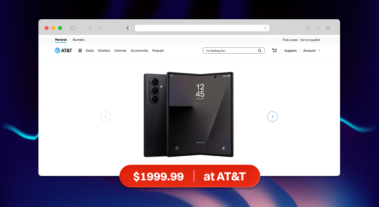 Samsung Galaxy Z Fold 7 Deals (AT&T)