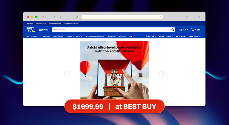 Samsung Galaxy Z Fold 7 Deals (Best Buy)