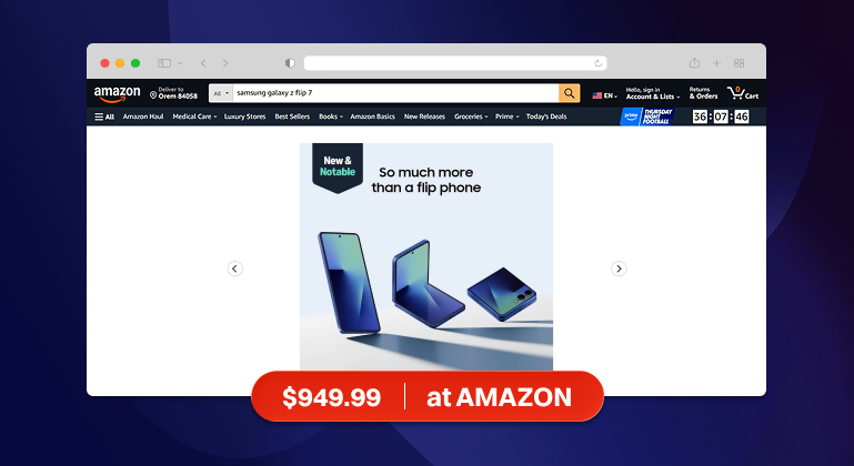 Samsung Z Flip Deals (Amazon)