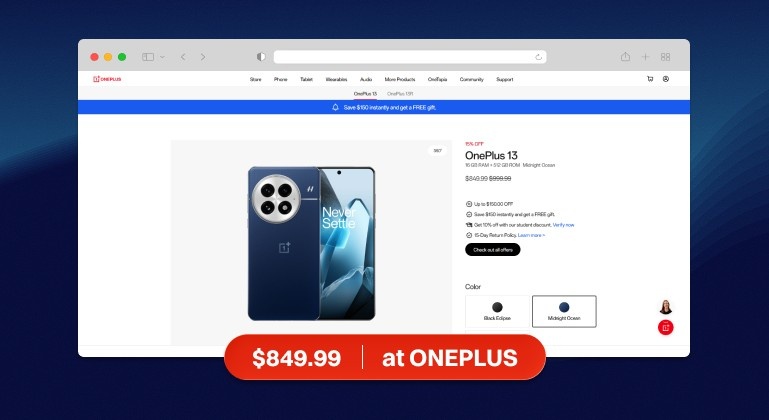 One Plus 13 Deals One Plus Official Website