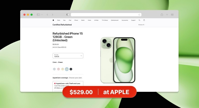 iPhone 15 Deals Apple Brand Website