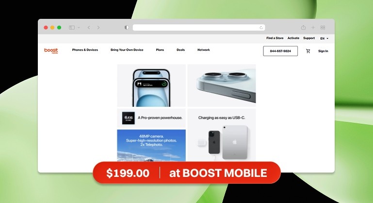 iPhone 15 Deals Boost Mobile