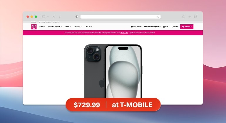 iPhone 15 Plus Deals T-Mobile