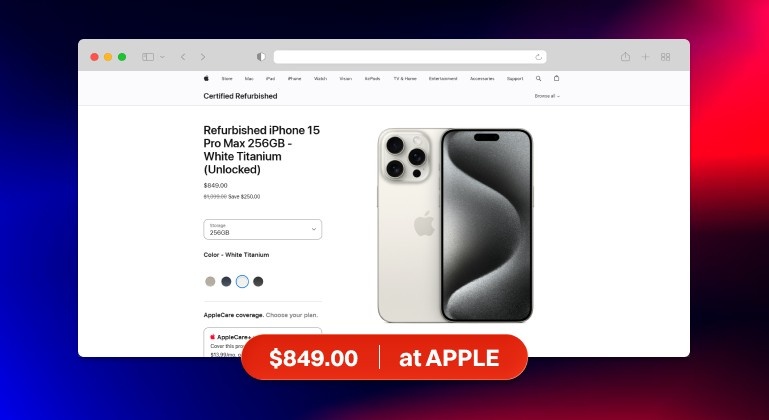 iPhone 15 Pro Max Deals Apple Brand Websit