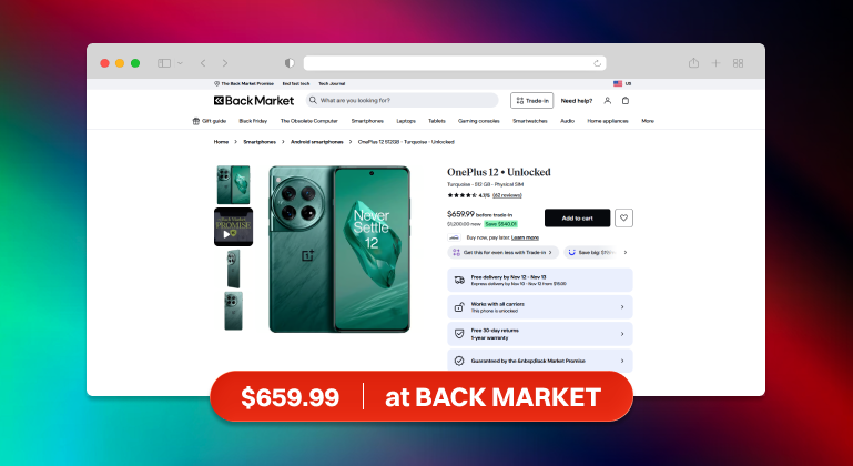 OnePlus 12 Deals (Back Market)