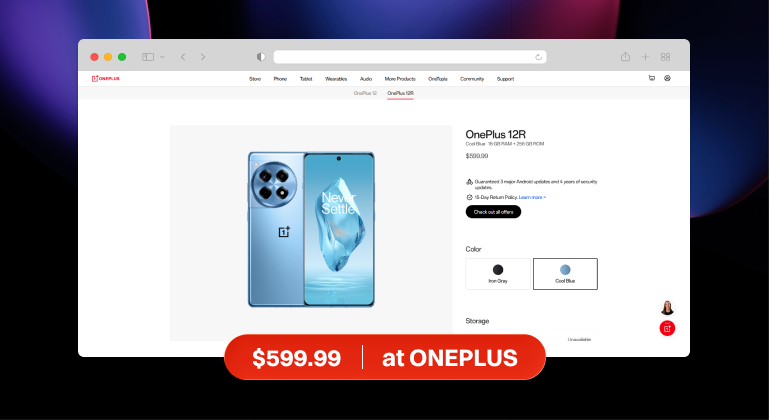 OnePlus Brand Website