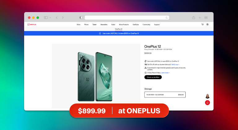 OnePlus Brand Website