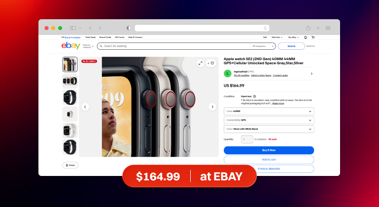 Apple Watch SE 2 Deals 9 (eBay)