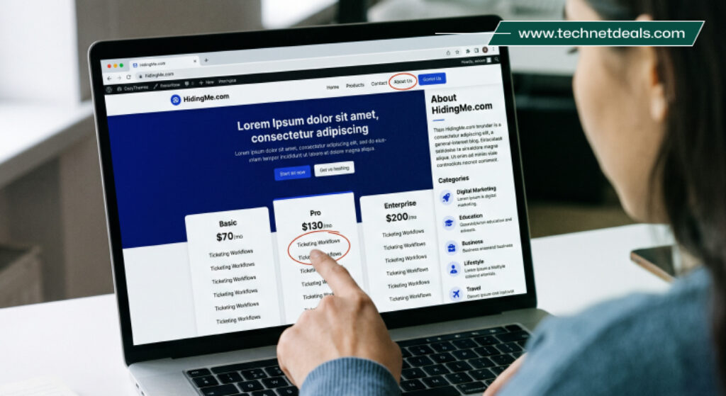 Hidingme Com Review The Broken WordPress Template