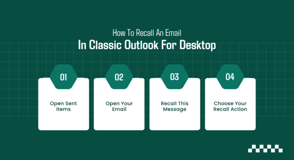 How To Recall An Email In Classic Outlook For Desktop