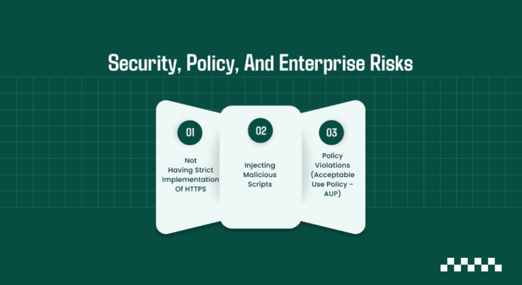 Security, Policy, And Enterprise Risks