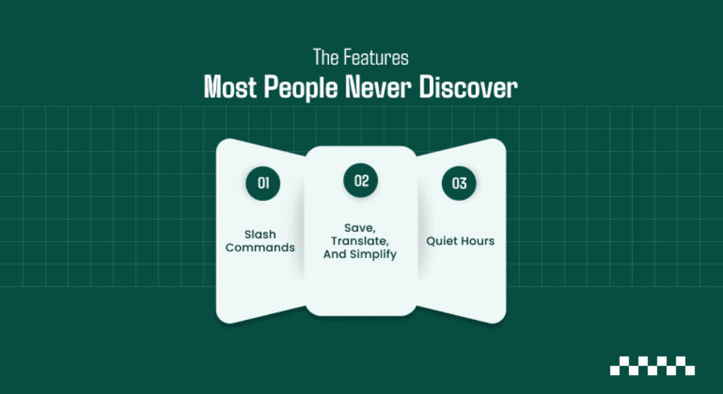 The Features Most People Never Discover